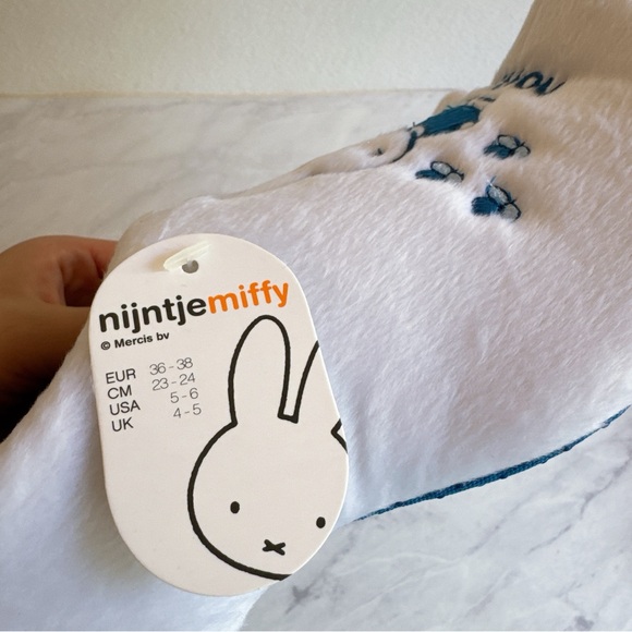 NIB Nijntje MIFFY Dutch wooden clog style slipper Size 5-6 - Picture 3 of 5